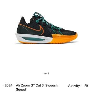 Nike Air Zoom GT 3/CUT size 7 in Men’s